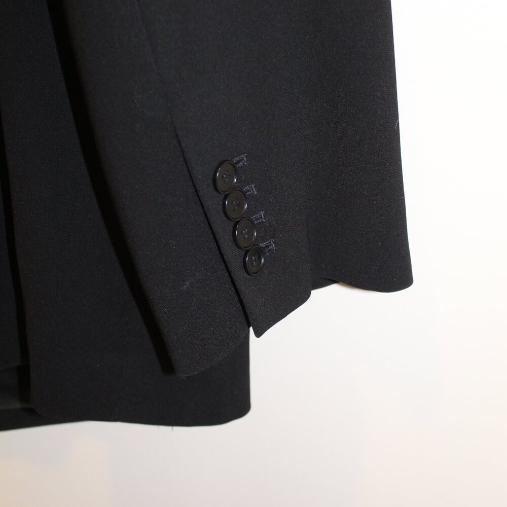 Black Talbots Fully Lined Double-Button Blazer - … - image 3